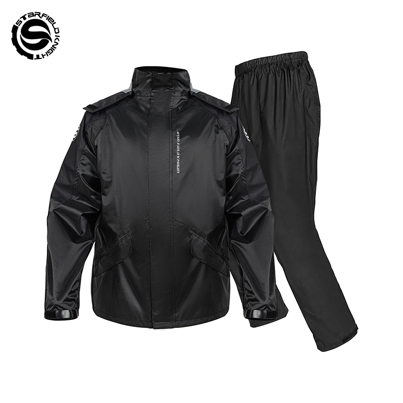 Motorcycle Gear Mesh - Star Field Knight – imperméable noir