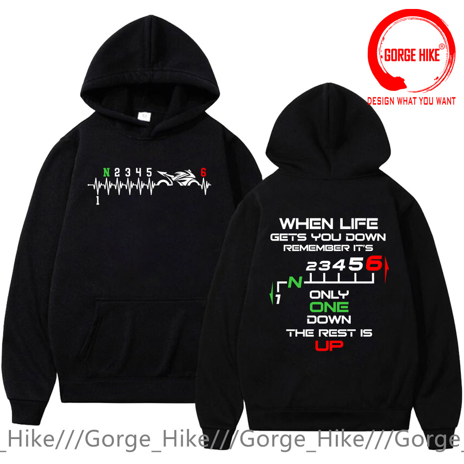 1N23456 Sweat-shirts à capuche - Motorcycle Gear Hoodie avis et prix