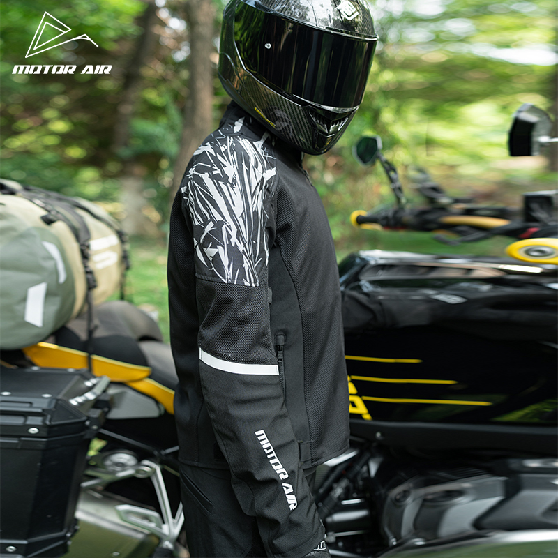 Blouson de moto noir pour homm - Motorcycle Gear Mesh avis et prix