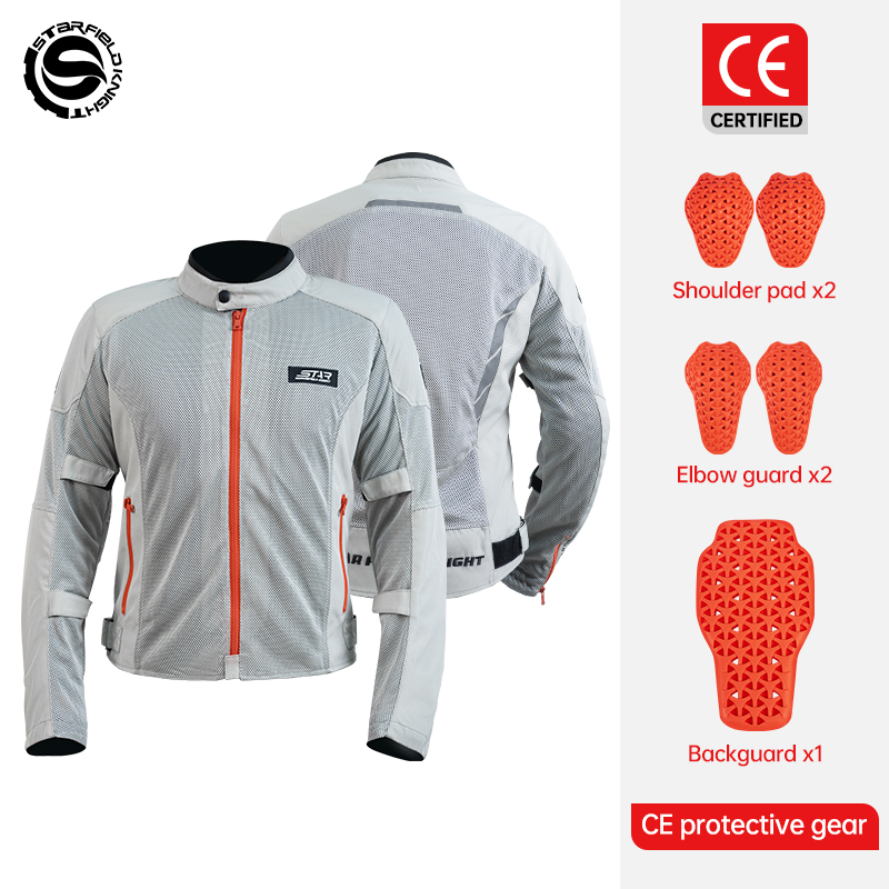 Star Field Knight – veste de m - Motorcycle Gear Mesh avis et prix