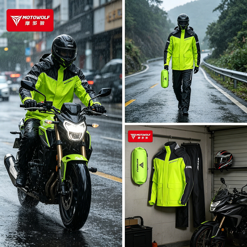 Accessoires de pluie pour moto - Motorcycle Gear Mesh avis et prix