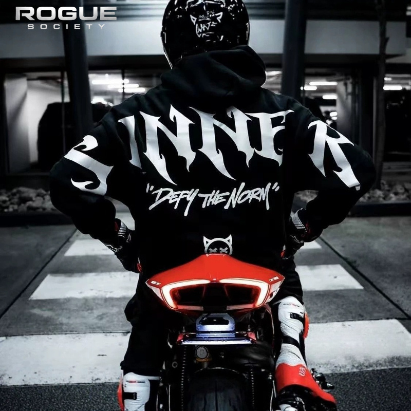 Sweat-shirts à capuche amples  - Motorcycle Gear Hoodie avis et prix