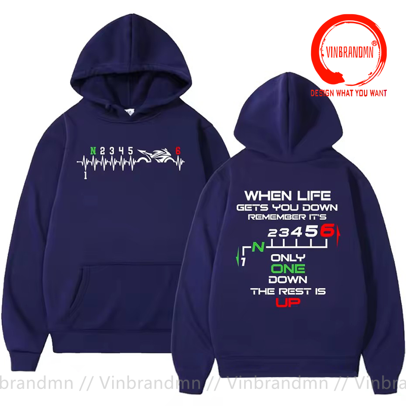 1N23456 Sweatshirts et Hoodies - Motorcycle Gear Hoodie avis et prix