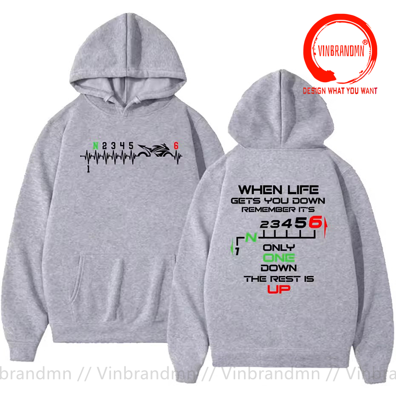 1N23456 Sweatshirts et Hoodies - Motorcycle Gear Hoodie avis et prix