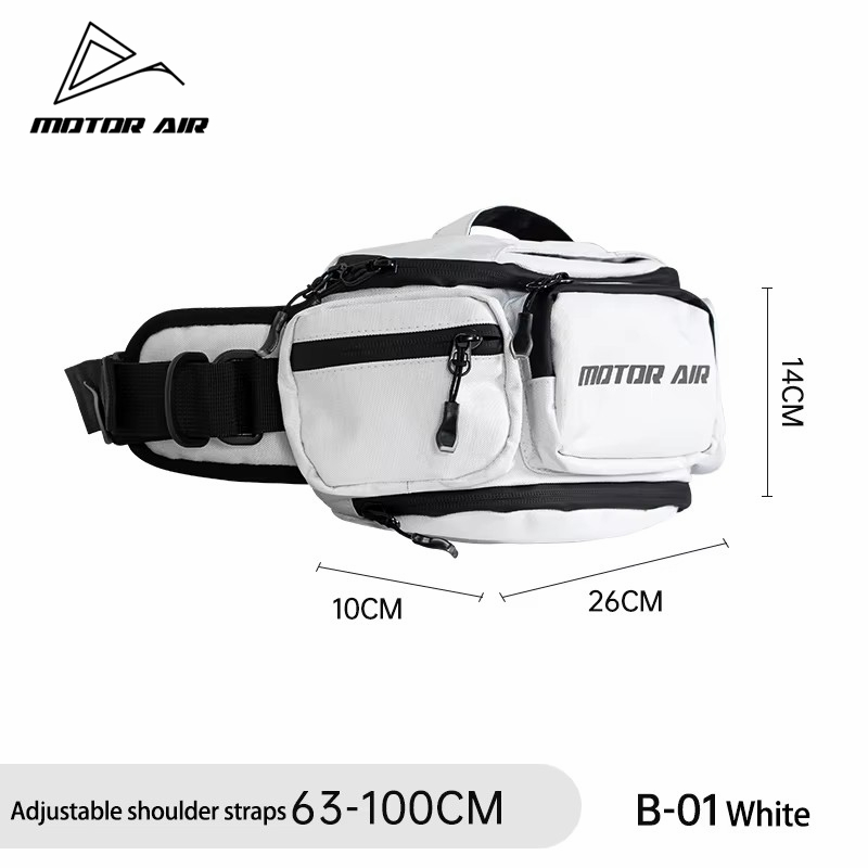 Sac de taille, sac de poitrine - Motorcycle Gear White avis et prix