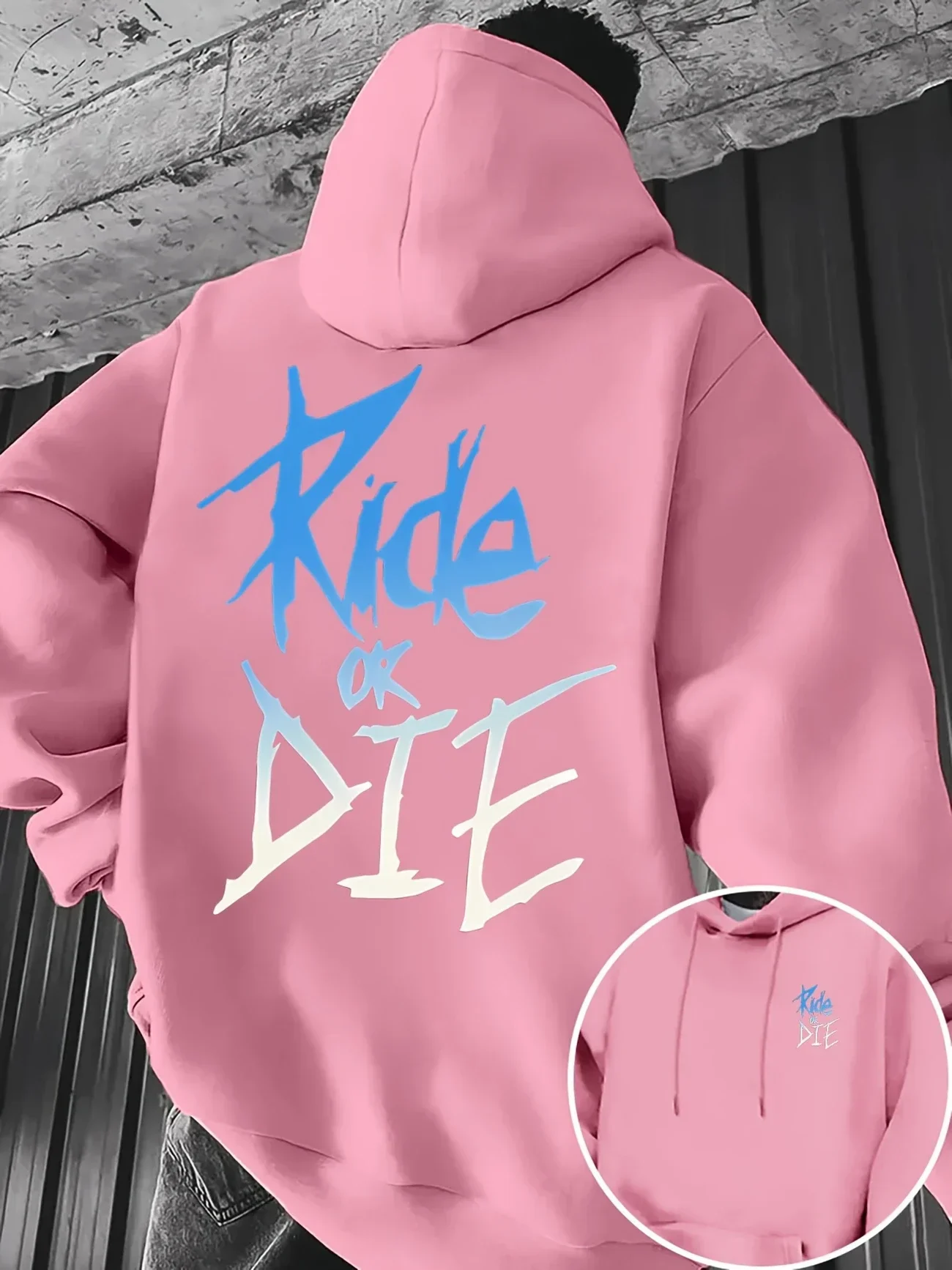 Ride or Die Graffiti imprimé r - Motorcycle Gear Hoodie avis et prix